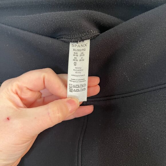 Spanx Womens Airessentials Split Leg Flare Pants XL Petite Modal Blend 50616Q - Picture 7 of 13